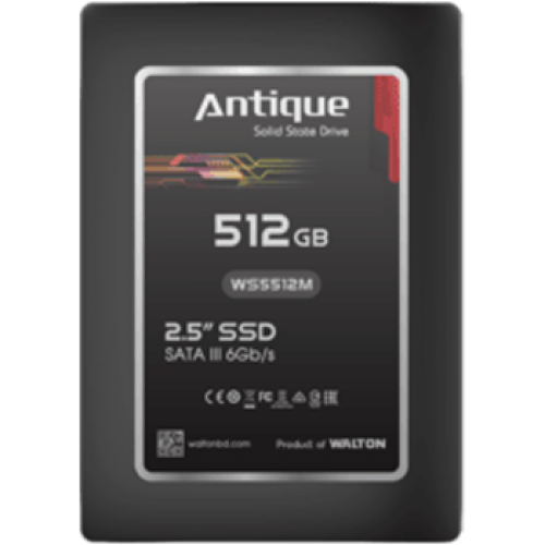 Antique 2.5” SATAIII SSD 512GB | WS5512M